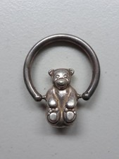 Vintage Tiffany & Co Sterling Baby Rattle .925 Bear picture