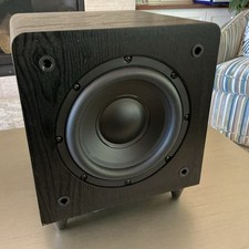 Carver Sunfire SDS-8 8” Dynamic Compact Powered Subwoofer Excellent 200-Watt box picture