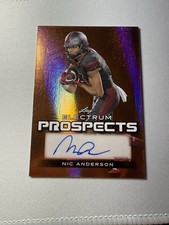 2024 Leaf Electrum - Prospects Autographs Nic Anderson #PA-NA1 Bronze /59 (RC) picture