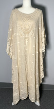 Soft Surroundings Martinique Breeze Women's Size L/XL Ivory Crochet Dress NWOT picture