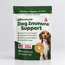 Pup Labs K9 Immune, All-Natural Mushroom Powder for Dogs for Immunity-30 Serving picture