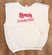 Vintage Kahlua Sweatshirt Vest XL Deadstock USA Made Sleeveless Pullover picture
