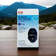 CVS A1C Home Test Kit for Glycemic Control 2 Tests and cvs a1c best for diabetic picture
