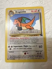 Pokémon DRAGONITE MOVIE PROMO 05/53  90 HP 1999 VTG. NM NEVER PLAYED ACT. PICS picture