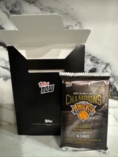 Topps Now 2025-26 NBA Finals Champions New York Knicks Team Set Pack - 16 Cards picture