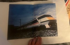 1990 British Intercity railroad Brochure picture