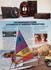 SPARKOMATIC Radio Stereo Speaker Equipment  ~ 1981 Magazine Advertising Print picture