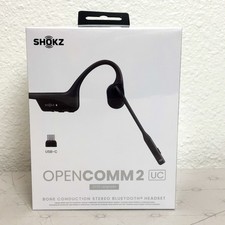 Shokz OpenComm2 UC 2025 Upgrade Bone Conduction Stereo Bluetooth Headset SEALED picture