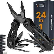 24-in-1 Professional Multitool Pliers Stainless Steel Pocket Tool with Sheath  picture