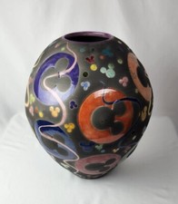 Disney Amadio Smith Raku Vase picture