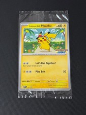 Pokémon RUN Pikachu 30th Anniversary Promo Card – SEALED – ASIA EXCLUSIVE picture