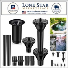 Versatile 11-Piece Fountain Nozzle Set for Stunning Water Displays - Size L picture