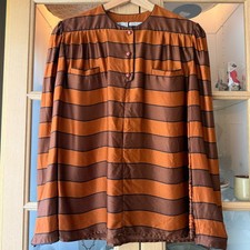 Valentino Vintage 1980's Silk Blouse Size 6 XS/S? Luxury Ready-to-Wear picture