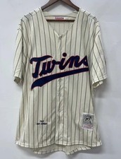 Harmon Killebrew #3 Minnesota Twins White Cream Baseball Jersey NWT picture
