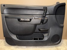 2010-2013 Chevrolet Silverado GMC Sierra Drivers Side Front Door Panel Left picture