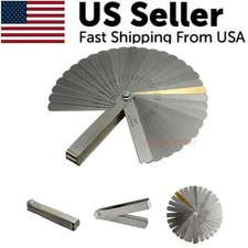 32 Blade Feeler Gauge Dual Reading Combination Feeler Gauge Metric & SAE US NEW picture