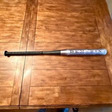 DeMarini Dark Half & Half Doublewall Official Softball Bat USSSA 1.20 BPF 34in picture