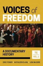Voices of Freedom : A Documentary History Paperback picture