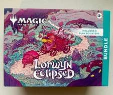 Magic The Gathering Lorwyn Eclipsed Bundle 9 Play Boosters Factory Sealed picture