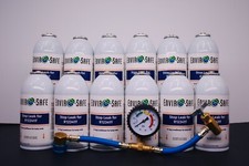 Enviro-Safe Stopleak for R1234YF, 12 cans and Brass Gauge, Stop Leaks Now picture