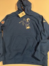 Nike NFL Indianapolis Colts Player Issue Hoodie Sz M DZ8464 Men’s Blue picture