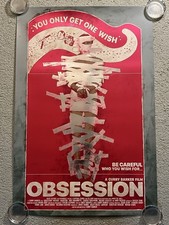 Obsession Horror Movie Art Poster BNG Foil  Bottleneck Gallery Print Hans Woody picture