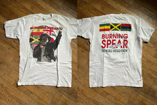 Burning Spear The World Should Know Tour T-shirt S to 5XL NZ591 picture