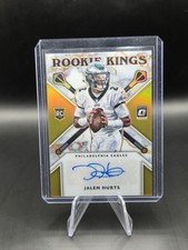 2020 Panini Donruss Optic - Rookie Kings Autographs Jalen Hurts #RKA-JAH Gold... picture
