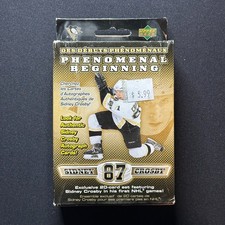 Sidney Crosby 2005 Upper Deck Phenomenal Beginning Rookie Sealed Box Set Auto? picture