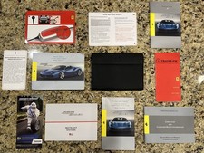 2017 FERRARI 488 SPIDER OWNERS MANUAL SET + UNUSED SERVICE & OWNER SECTION picture