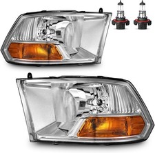 Headlights for 2009-2012 Dodge Ram 1500, for 2010-2012 Dodge Ram 2500 3500 wi... picture