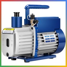 HVAC Vacuum Pump 3.5 CFM Single Stage Refrigerant Recovery Sparkless Motor picture