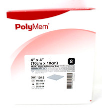 Ferris 1045 Polymem MAX Silver Non-Adhesive Wound Dressing 4