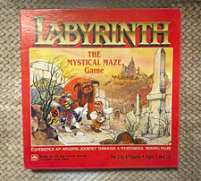 Labyrinth The Mystical Maze board game 1986 rare vintage movie David Bowie picture