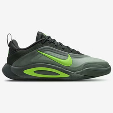 Nike A'One Black Green Grey Volt HF7001-301 GS Size 4Y-7Y Kids Womens New picture