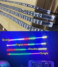 JHB Parts : 1PC 2FT 4FT 6.5FT CHASING FLOW LED Strips Light (without controller) picture