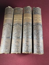 George Eliot's Works - 4 Heavily Embossed Covers - 1889 - 6 Novels 1 Vol of Poem picture