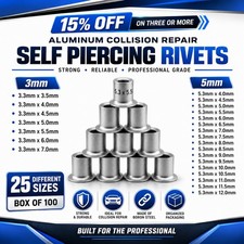 Self Piercing Rivets - Aluminum Collision Repair -  Boxes of 100 picture