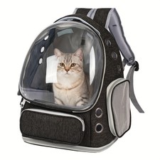 Breathable Cat Backpack Carrier Bubble Space Travel Shoulder Bag for Small Dogs picture