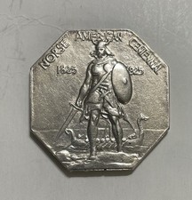 U.S. - 1925 Norse (Thin) Silver Commemorative - Popular - Read & See Photos picture