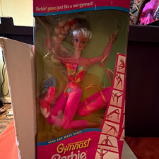 Mattel Barbie Gymnast Bend and Move 11 1/2in Doll Bendable Limb MPN 12127 picture