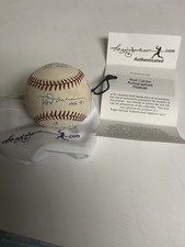 Autographed Rod Carew 16 Stat Hand Signed Baseball Beckett An Reggie.com Certed picture