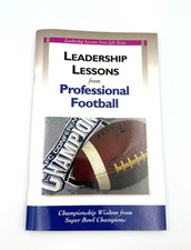 Leadership Lessons from Professional Football Peter R. Garber HRD Press 2006 picture