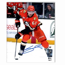 Cutter Gauthier Autographed Anaheim Ducks Home 8x10 Photo picture