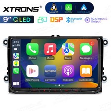 XTRONS 9 Inch IPS QLED Car Head Unit Stereo Radio USB CarPlay For VW Skoda Seat picture