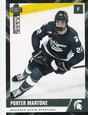 2025-26 Michigan State Hockey Champions Deck Pick A Card Porter Martone picture