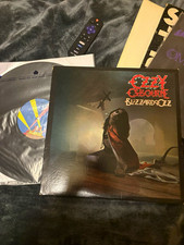 Original First Press Ozzy Osbourne Blizzard of Ozz Records 12