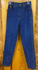 Vintage 1980's Gloria Vanderbilt Murjani Girls/Youth Jeans-Size 12, Swan Logo picture