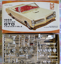 **ULTRA RARE *ORIGINAL VINTAGE MPC 1966 PONTIAC GTO CONV KIT *SUPER C@@L *L@@K picture