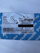 (Box Of 100) Lindapter Hollo-Bolt HB08-1 HDG M8 (5/16”) Size 1 LHBM08#1 Hex Head picture